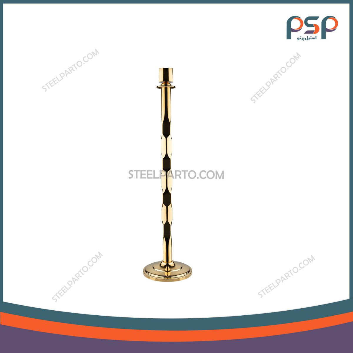 پایه تشریفات استیل طلایی طرح مدرن