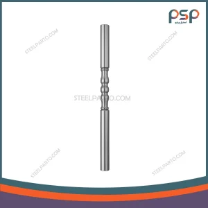 پایه دوسرگلابی استیل